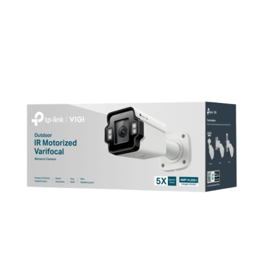 VIGI 4MP Outdoor IR Motorized Varifocal Bullet Network Camera (InSight S345ZI)